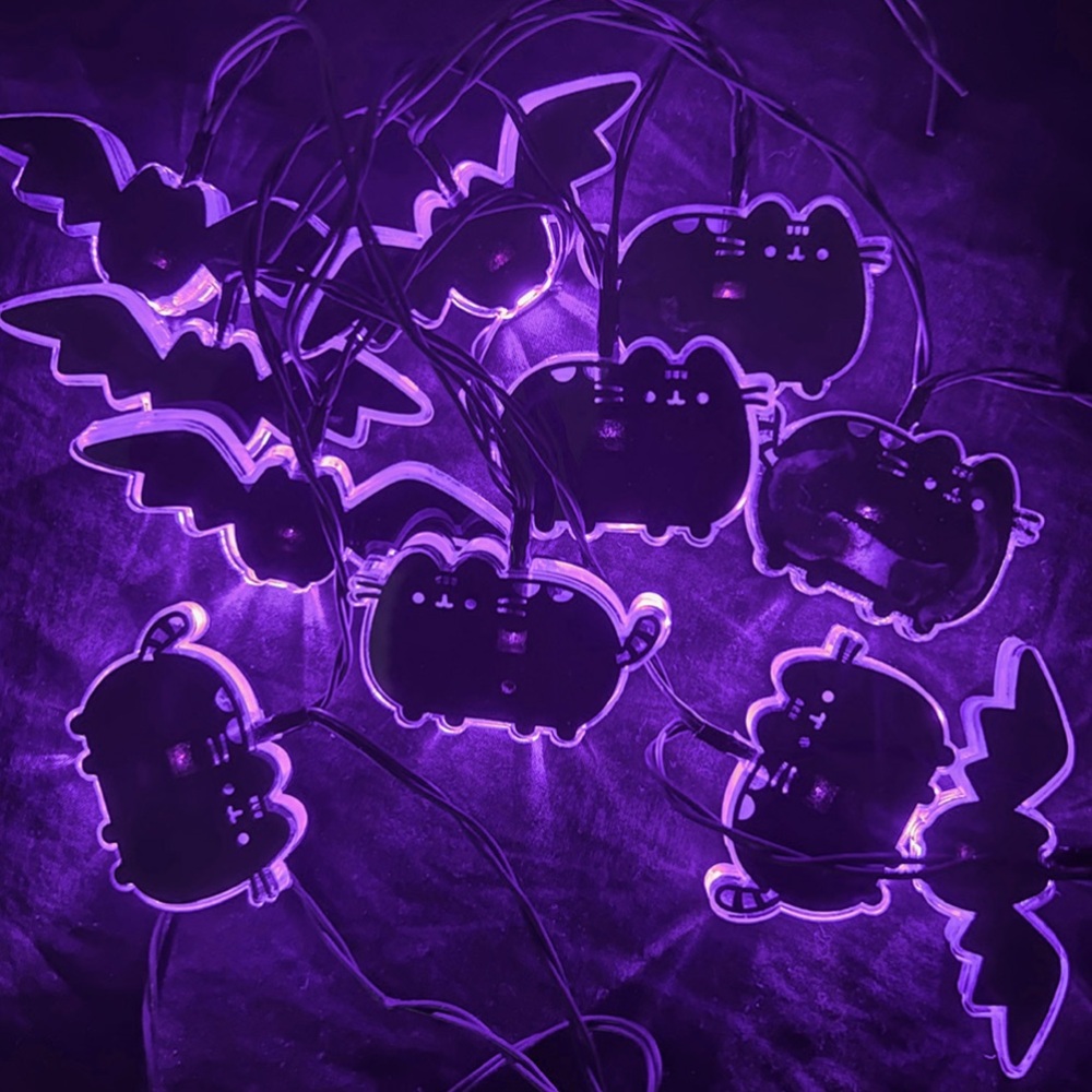💟Pusheen Box Exclusive Fall24 Halloween String Lights